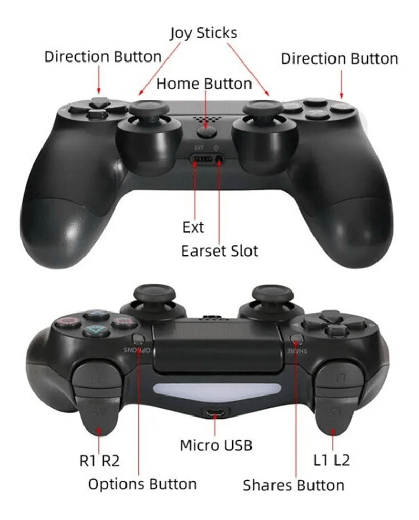 Controle Para PS4 Sem Fio Dualshock YLV8243